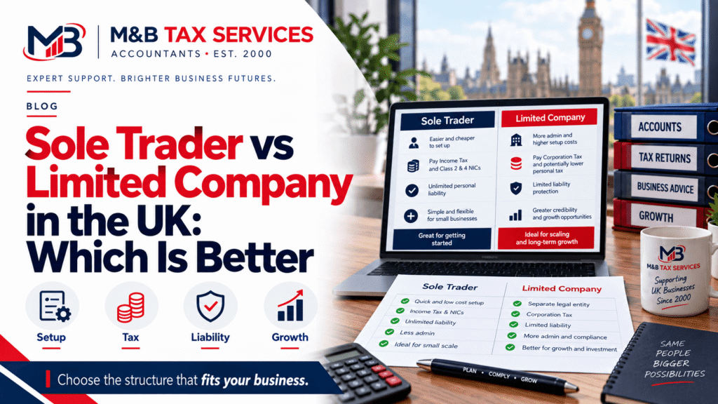Sole Trader vs Limited Company in the UK: Which Is Better?