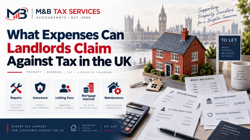 What Expenses Can Landlords Claim Against Tax in the UK