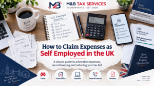 How to Claim Expenses as Self Employed in the UK