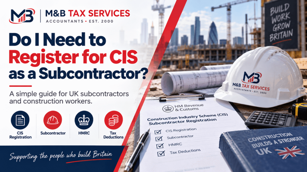 Do I Need to Register for CIS as a Subcontractor?